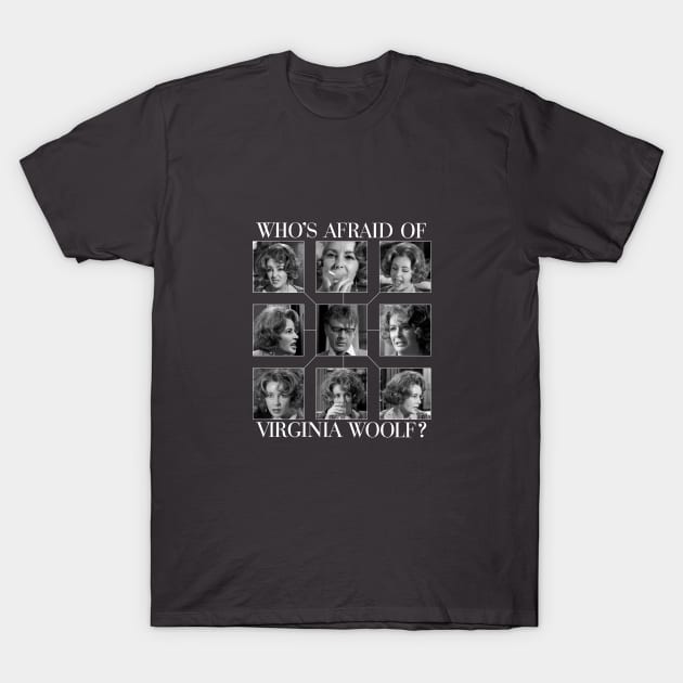 Who's Afraid Of Virginia Woolf? T-Shirt by vokoban